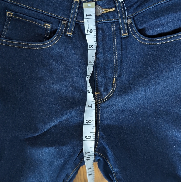 NWT New with tags Levi's high rise dark indigo skinny jeans 721 - Picture 3 of 8